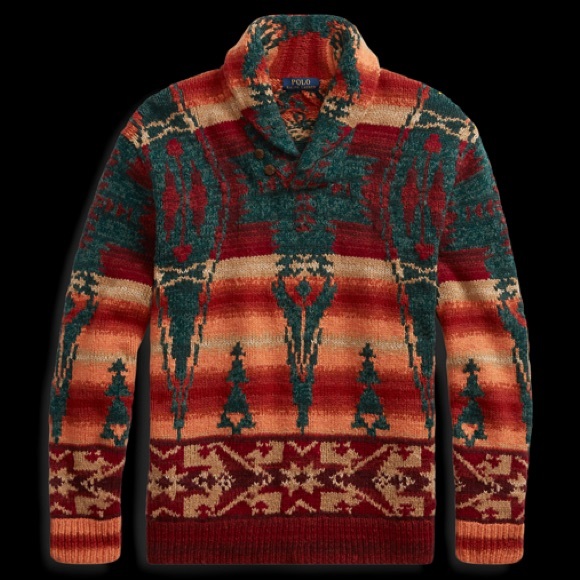Polo Ralph Lauren Southwestern Shawl 